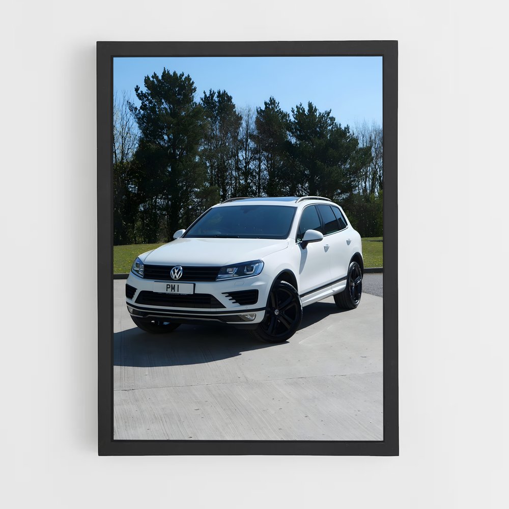 Poster SUV Touareg – affiche Volkswagen (vue 2)